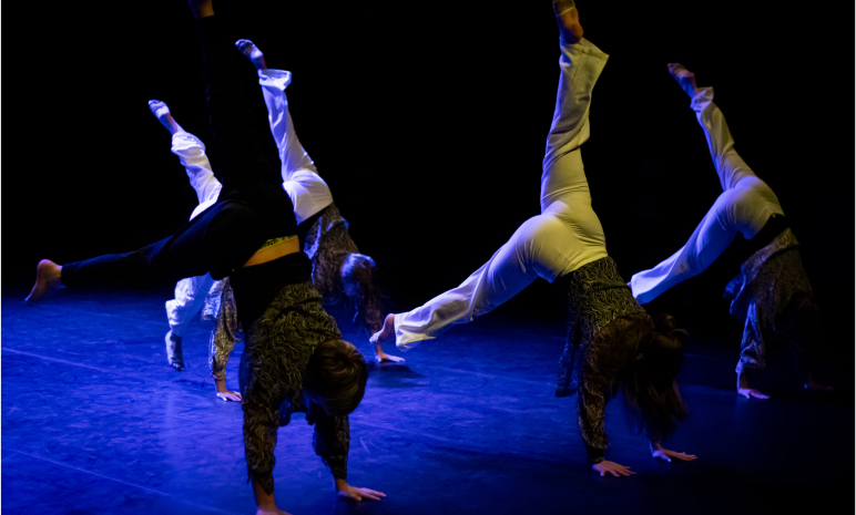 danseurs sur les mains à Gravigny près d'Évreux dans l'Eure 27